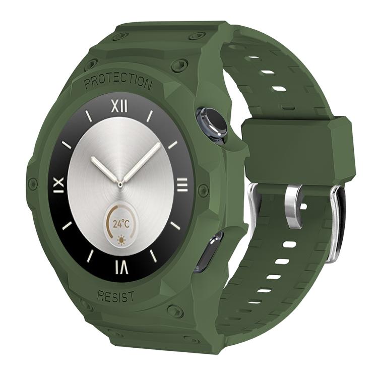 Integrated Anti-fall TPU Watch Band, For Huawei Watch GT 6 / GT 5 / GT 4 46mm