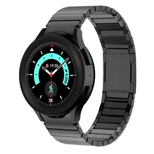 One Bead Magnetic Buckle Stainless Steel Watch Band, For Samsung Galaxy Watch 4 / 5 / 6 / 7
