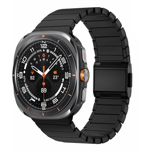 Bamboo Norman Buckle Stainless Steel Watch Band, For Samsung Galaxy Watch Ultra 47mm / Ultra 2025