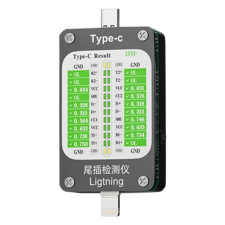 BEST VB-U4 Type-C / Lighting Interface Automatic Tail Plug Detector, BEST VB-U4
