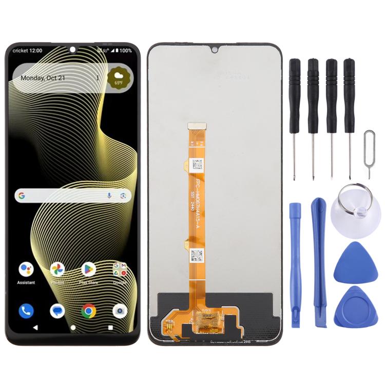LCD Screen with Digitizer Full Assembly, For Cricket Icon 6 SL219C, For Cricket Outlast 5G 2024