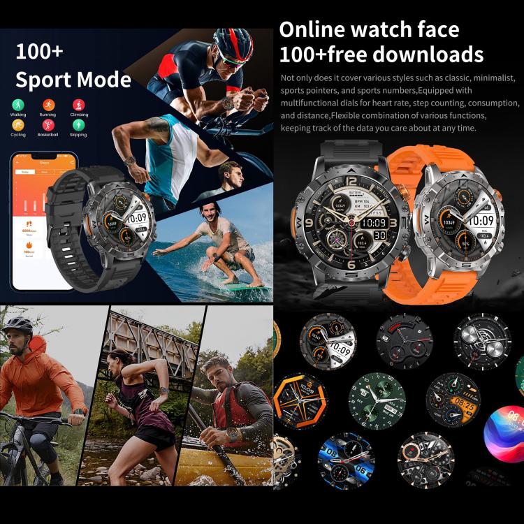 BH11 4G LTE Android 8.1 Smart Watch, 2GB+16GB, Unisoc 8541 Quad Core, Support Heart Rate / Blood Oxygen