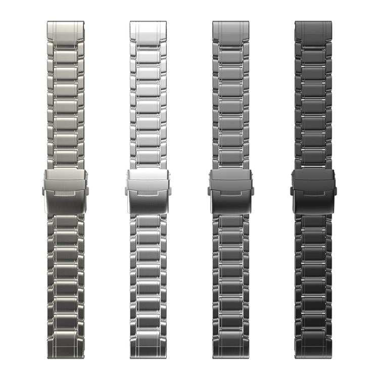 Safety Buckle Pure Titanium Metal Watch Band, For Gamin 26mm, For Gamin 22mm
