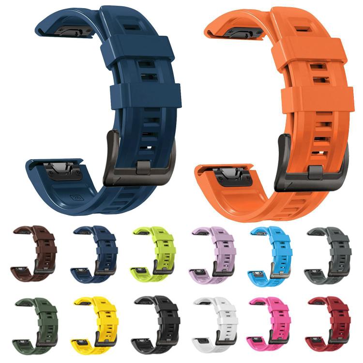 xDfind Silicone Sport Pure Color Watch Band, For Gamin 26mm, For Gamin 22mm