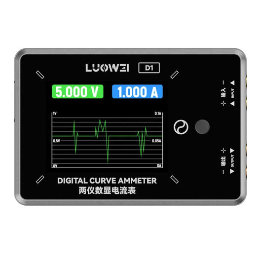 LUOWEI LW-D1 Isolated Power Supply Design Digital Curve Ammeter