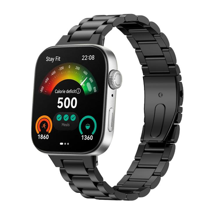 xDfind Three Beads Quick Release Metal Watch Band, For Huawei Watch Fit3 / Fit4 / Fit4 Pro, For Huawei Band 10 / 9 / 8 NFC, For Huawei Watch D2, For Huawei Watch Fit 2