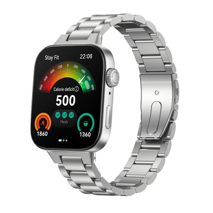 xDfind Three Beads Quick Release Metal Watch Band, For Huawei Watch Fit3 / Fit4 / Fit4 Pro, For Huawei Band 10 / 9 / 8 NFC, For Huawei Watch D2, For Huawei Watch Fit 2