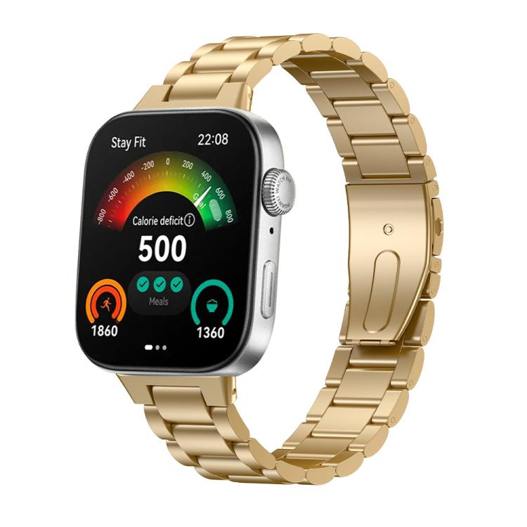 xDfind Three Beads Quick Release Metal Watch Band, For Huawei Watch Fit3 / Fit4 / Fit4 Pro, For Huawei Band 10 / 9 / 8 NFC, For Huawei Watch D2, For Huawei Watch Fit 2