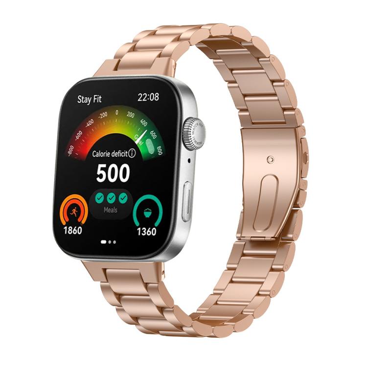 xDfind Three Beads Quick Release Metal Watch Band, For Huawei Watch Fit3 / Fit4 / Fit4 Pro, For Huawei Band 10 / 9 / 8 NFC, For Huawei Watch D2, For Huawei Watch Fit 2