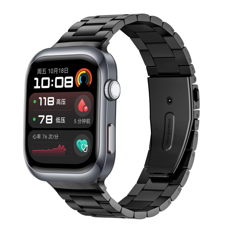 xDfind Three Beads Quick Release Metal Watch Band, For Huawei Watch Fit3 / Fit4 / Fit4 Pro, For Huawei Band 10 / 9 / 8 NFC, For Huawei Watch D2, For Huawei Watch Fit 2