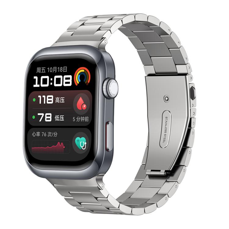 xDfind Three Beads Quick Release Metal Watch Band, For Huawei Watch Fit3 / Fit4 / Fit4 Pro, For Huawei Band 10 / 9 / 8 NFC, For Huawei Watch D2, For Huawei Watch Fit 2