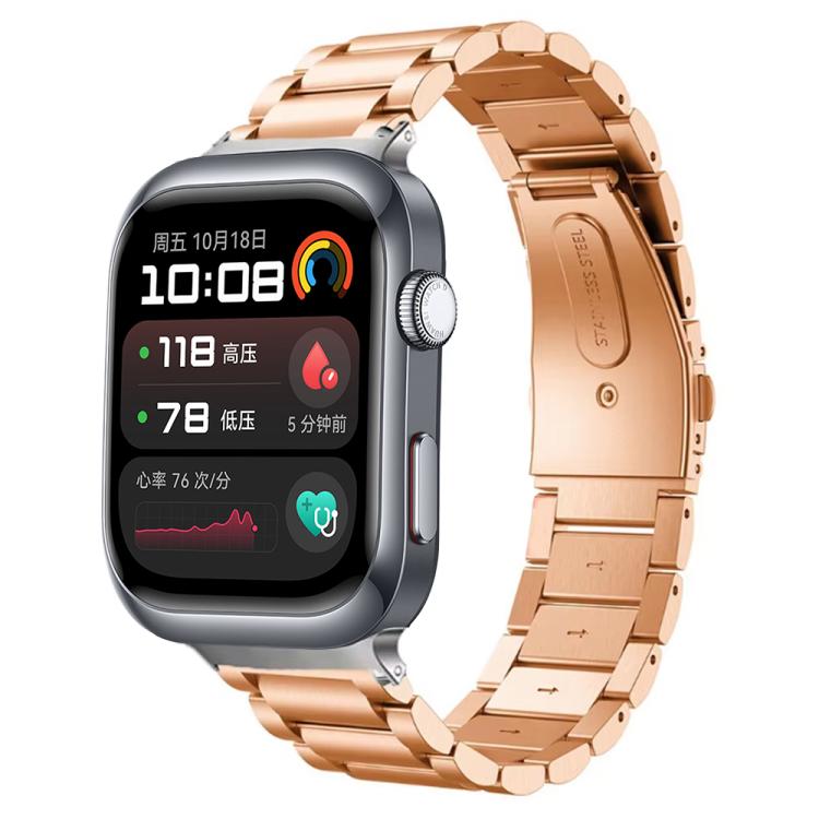 xDfind Three Beads Quick Release Metal Watch Band, For Huawei Watch Fit3 / Fit4 / Fit4 Pro, For Huawei Band 10 / 9 / 8 NFC, For Huawei Watch D2, For Huawei Watch Fit 2