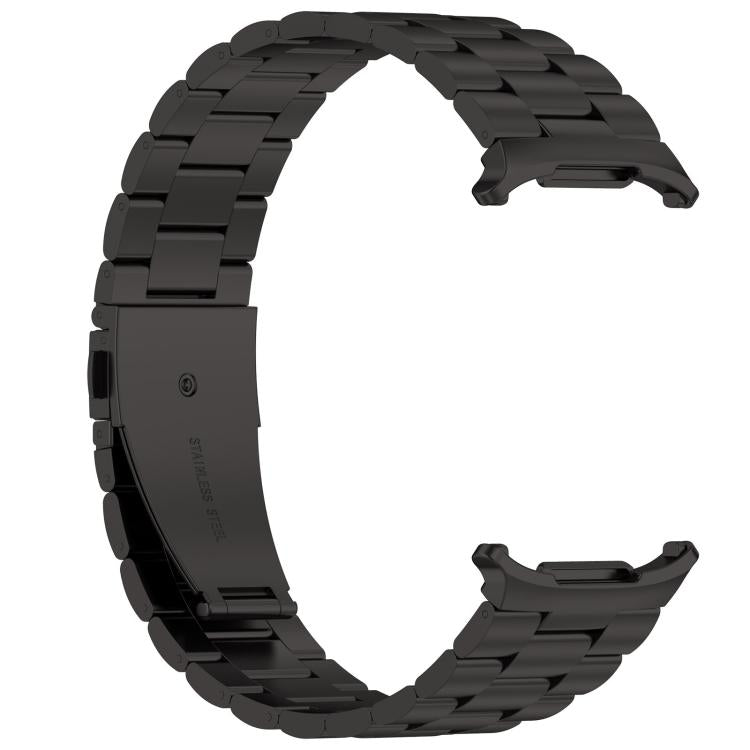 xDfind Three Beads Metal Watch Band, For Samsung Galaxy Watch Ultra 47mm, For Samsung Galaxy Watch 7 / FE / 6 / 5 / 4, For Samsung Galaxy Fit3