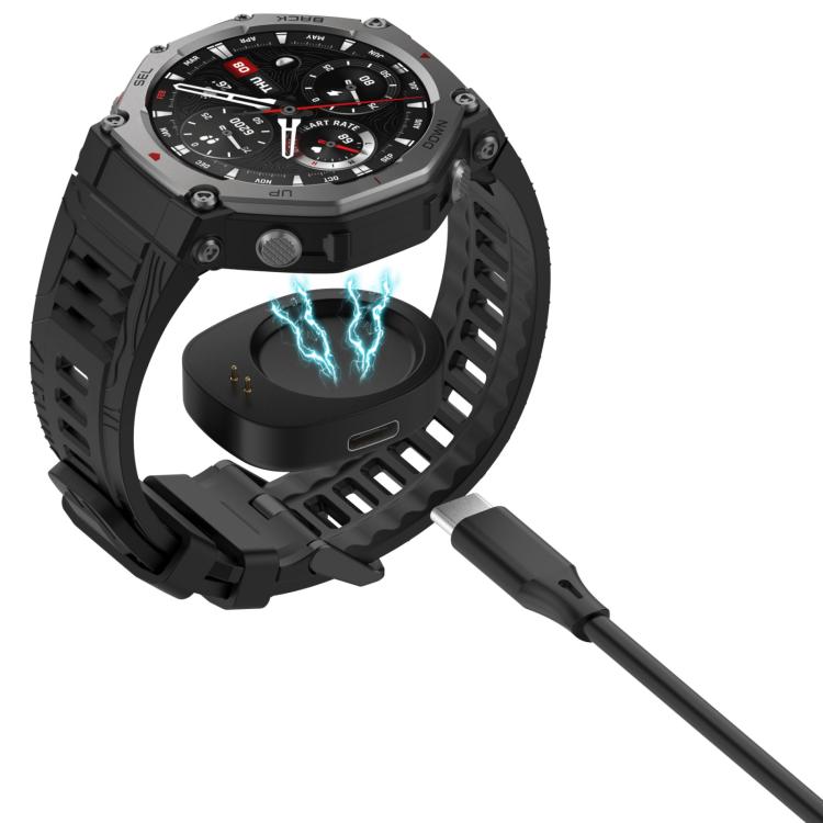 xDfind Type-C / USB-C Port Watch Charger Adapter Without Charging Cable, For Amazfit T-Rex 3 / Amazfit Balance
