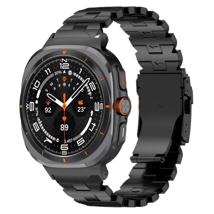 Butterfly Safety Buckle Titanium Alloy Watch Band, For Galaxy Watch Ultra2 2026 / 2025 / 1 2024