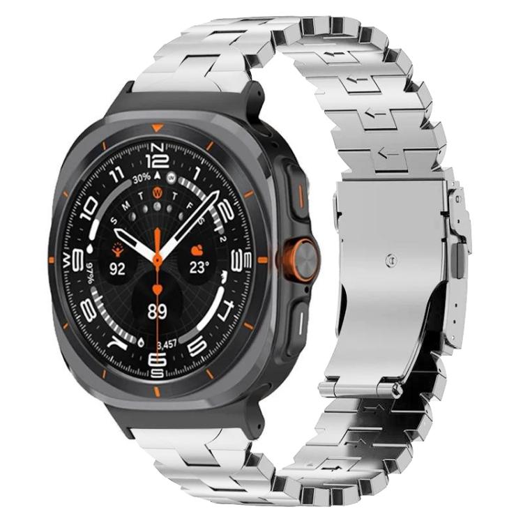Butterfly Safety Buckle Titanium Alloy Watch Band, For Galaxy Watch Ultra2 2026 / 2025 / 1 2024