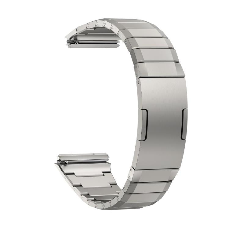 One Bead Bamboo Joint HW Buckle Titanium Alloy Watch Band, For Huawei Watch 4 Pro