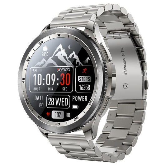 Yesido IO34 1.43 inch AMOLED Screen Metal Smart Watch Support BT Call, IO34
