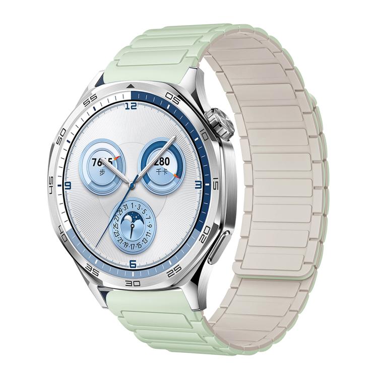 Tri-beads Magnetic Silicone Watch Band, 18mm, 20mm