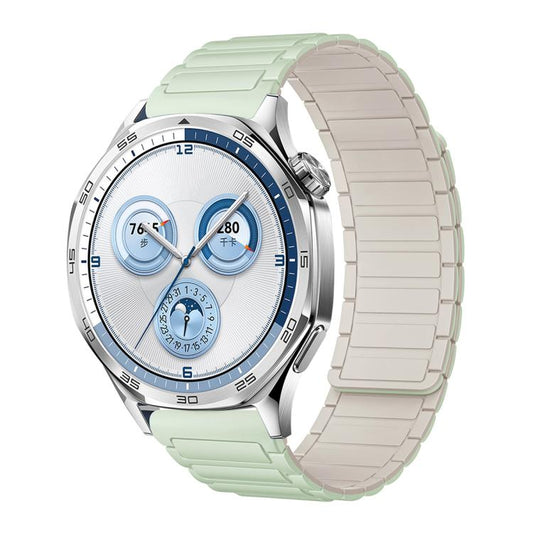 Tri-beads Magnetic Silicone Watch Band, 18mm, 20mm