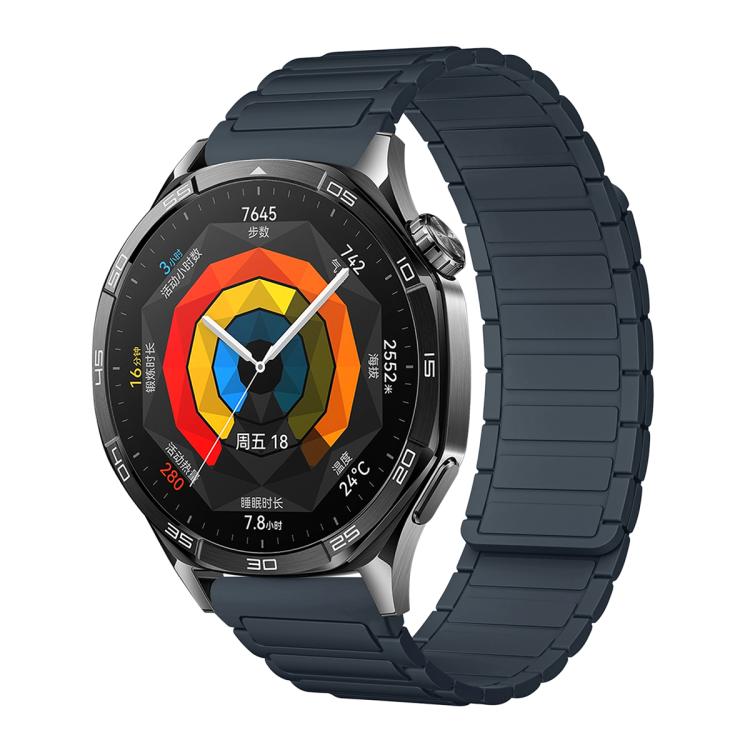 Tri-beads Magnetic Silicone Watch Band, 18mm, 20mm