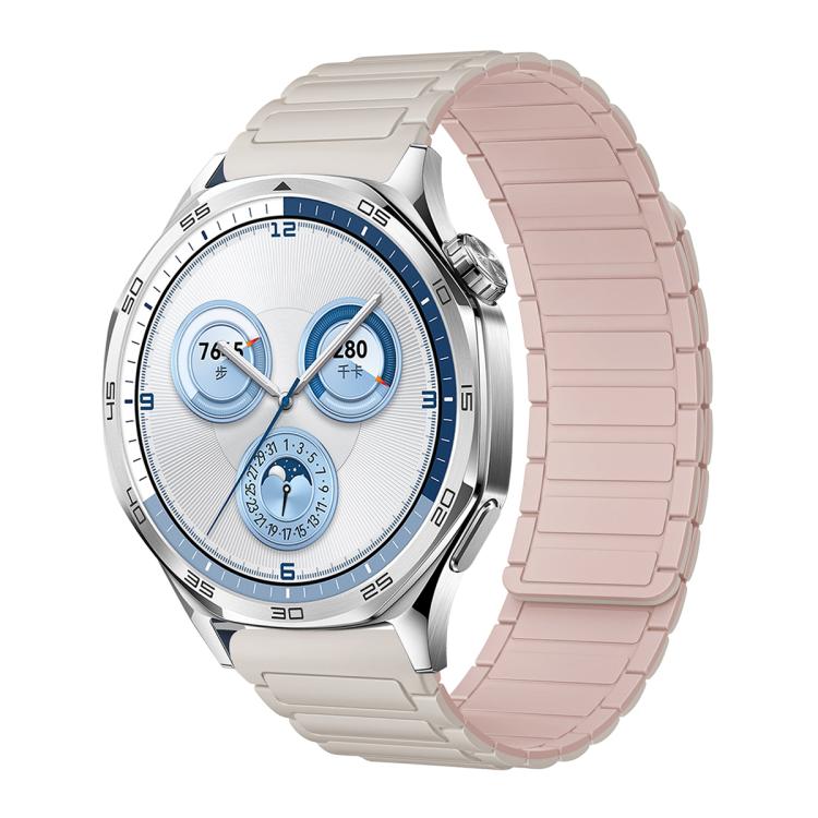 Tri-beads Magnetic Silicone Watch Band, 18mm, 20mm