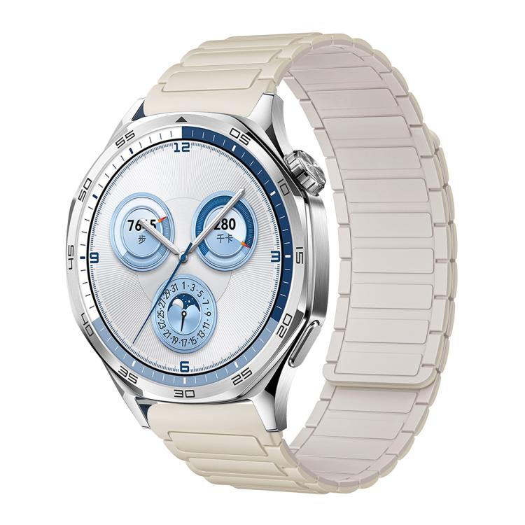 Tri-beads Magnetic Silicone Watch Band, 18mm, 20mm