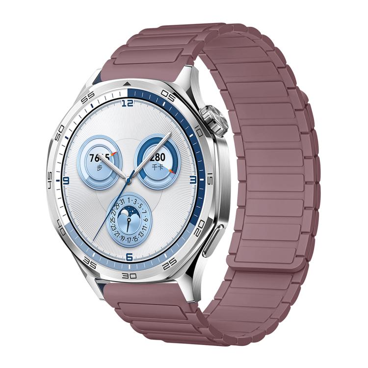 Tri-beads Magnetic Silicone Watch Band, 22mm