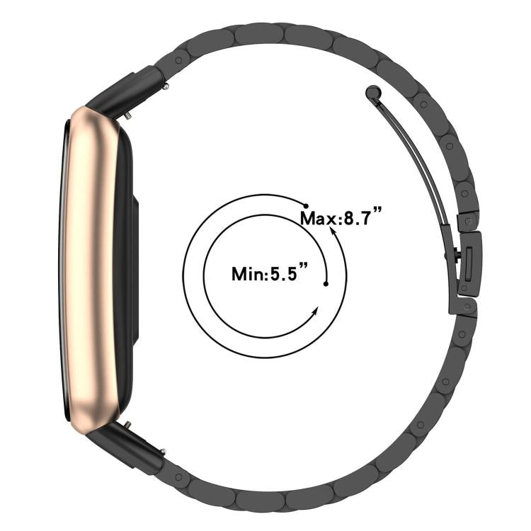 Tri-beads Flat Buckle Titanium Alloy Watch Band, For OPPO Watch Free, For OPPO Watch 2 46mm, For OPPO Watch 2 42mm, For OPPO Watch 1 41mm, For OPPO Watch 1 46mm