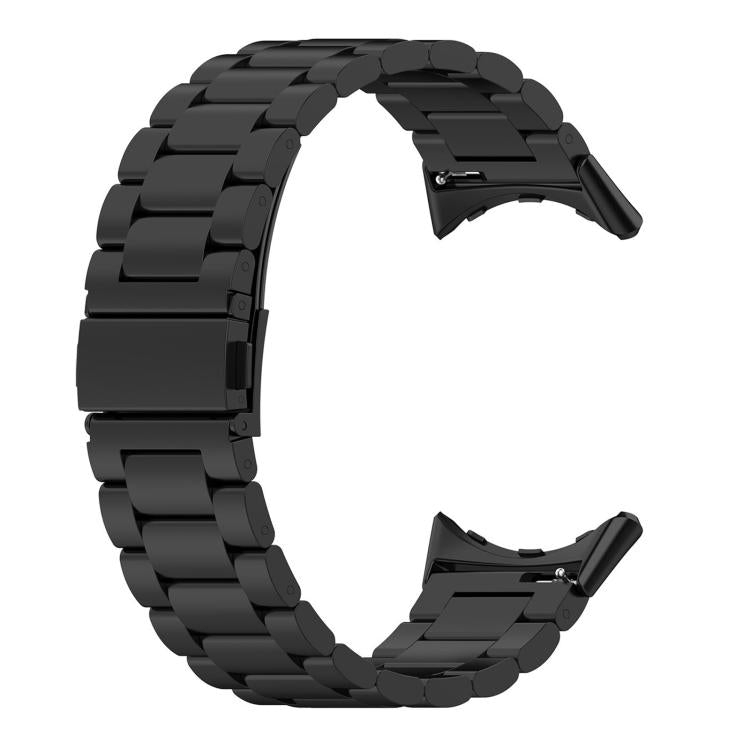 Tri-beads Flat Buckle Titanium Alloy Watch Band, For Google Pixel Watch 5 / 4 / 3 / 2 / 1 41mm, For Google Pixel Watch 5 / 4 / 3 45mm
