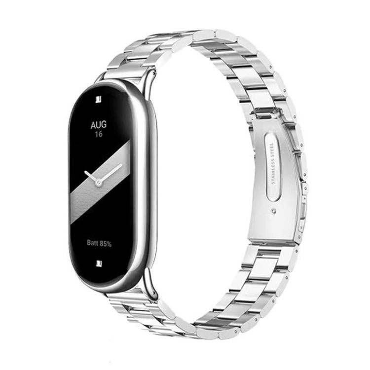 Tri-beads Flat Buckle Titanium Alloy Watch Band, For Xiaomi Band 10 Pro / Redmi Watch 6, For Xiaomi Band 9 / 8, For Redmi Watch 3 Lite / 3 Active