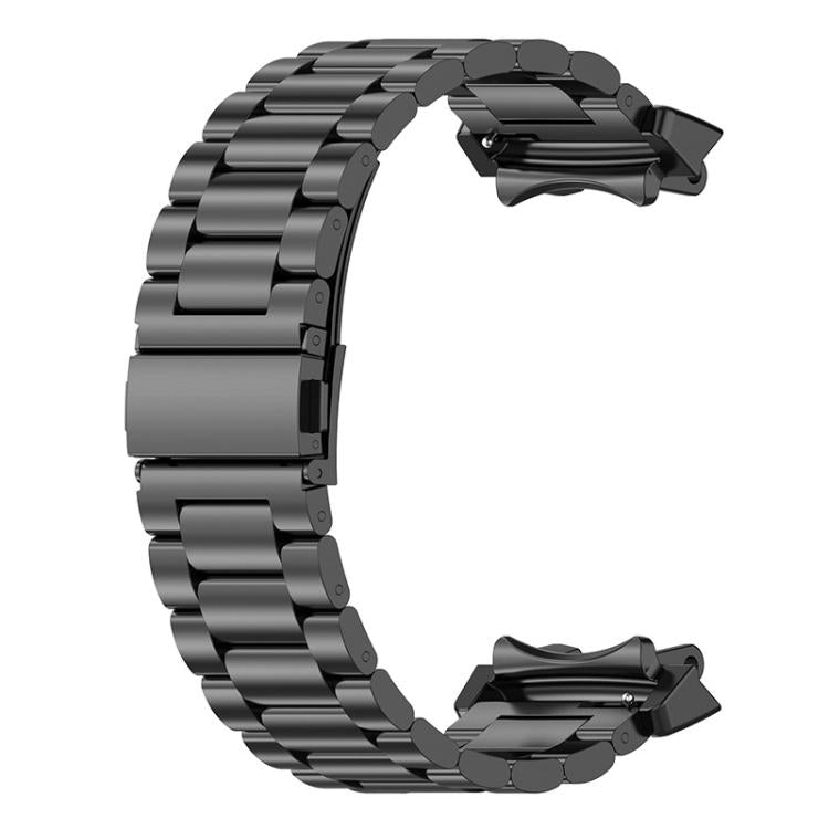Tri-beads Flat Buckle Titanium Alloy Watch Band, For Huami Amazfit T-REX 3 A2322, For Huami Amazfit Active Edge A2212 / A2213, For Huami Amazfit T-Rex 2, For Huami Amazfit T-Rex Pro A1918