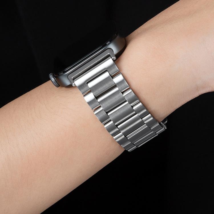 Tri-beads Flat Buckle Titanium Alloy Watch Band, For Huawei Watch Fit 5 / 5 Pro / 4 / 4 Pro, For Huawei Band 10 / 9 / 8, For Huawei Watch Fit 2
