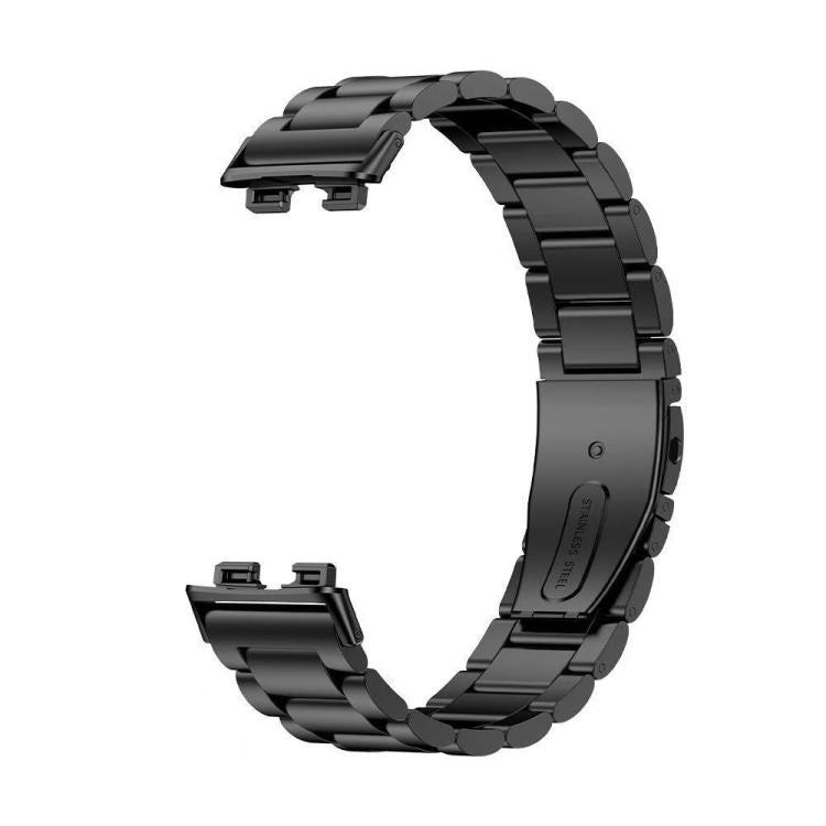 Tri-beads Flat Buckle Titanium Alloy Watch Band, For Honor Band 9