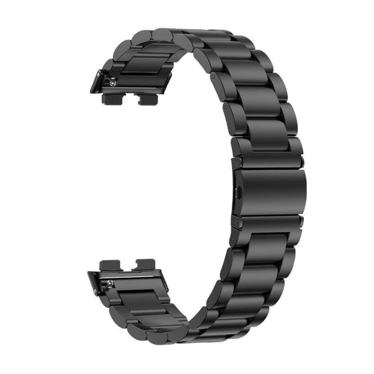 Tri-beads Flat Buckle Titanium Alloy Watch Band, For Honor Band 9