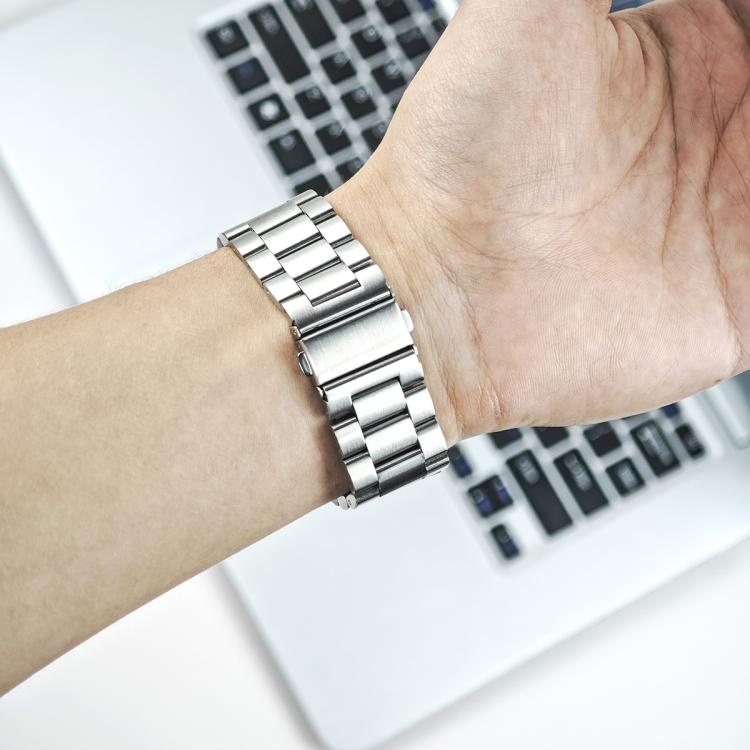 Tri-beads Flat Buckle Titanium Alloy Watch Band, Tactix Connector, For Garmin 26mm, For Garmin 22mm, For Garmin 20mm