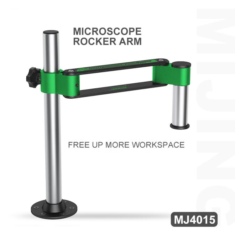 Mijing MJ4015 360 Universal Rotation Telescopic Folding Microscope Metal Bracket Arm, Mijing MJ4015