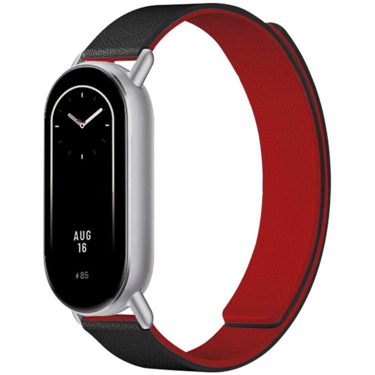 xDfind Flat Head Litchi Texture Magnetic Silicone Watch Band, 18mm, 20mm, 22mm, 14mm