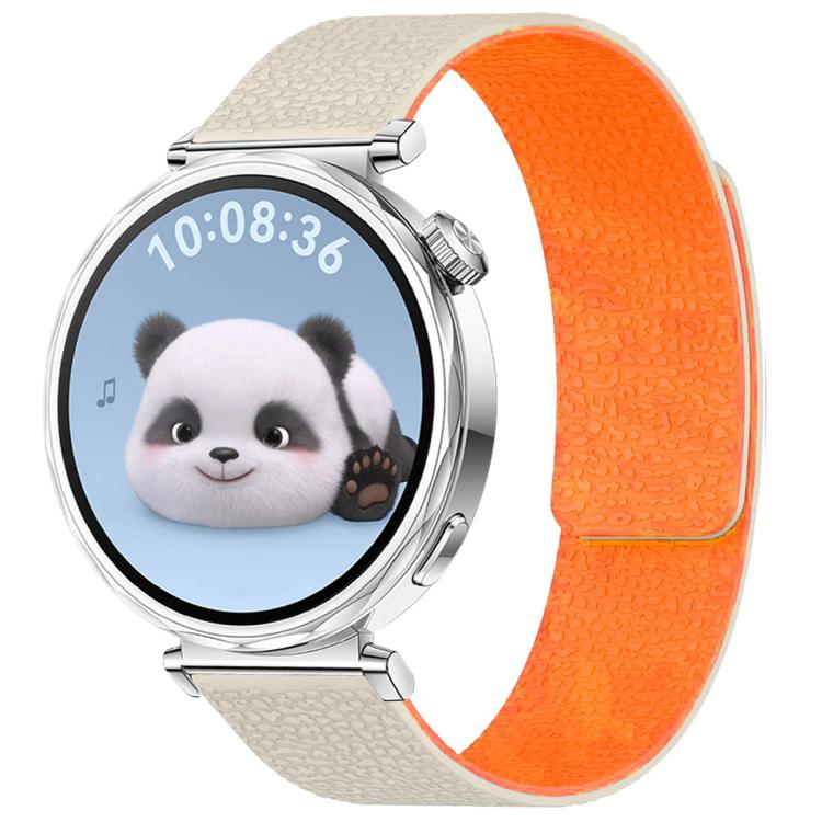 xDfind Flat Head Litchi Texture Magnetic Silicone Watch Band, 18mm, 20mm, 22mm, 14mm