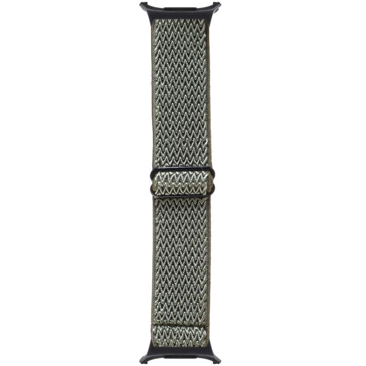 Wave Pattern Nylon Braided Watch Band, For Samsung Galaxy Watch8 / Watch8 Classic