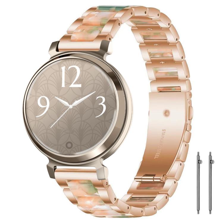 xDfind Three Beads Metal Resin Watch Band, 14mm, 20mm, 22mm, 18mm