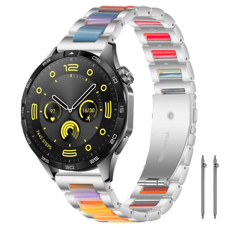 xDfind Three Beads Metal Resin Watch Band, 14mm, 20mm, 22mm, 18mm