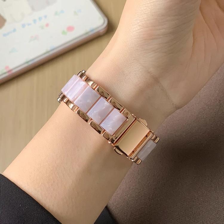 xDfind Three Beads Metal Resin Watch Band, For Redmi Watch6/5/4/Xiaomi Band 9 Pro/8 Pro, For Xiaomi Smart Band 10 / 9 / 8, For Redmi Watch 3