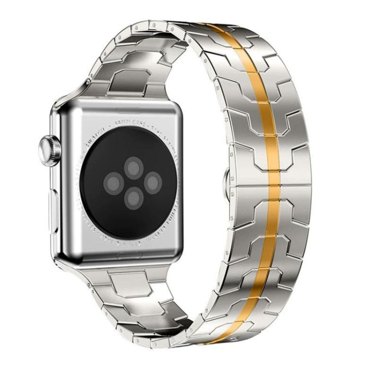 xDfind Butterfly Buckle Stainless Steel Watch Band, For Apple Watch 42 / 44 / 45 / 46 / 49mm, For Apple Watch 38 / 40 / 41 / S10 42mm