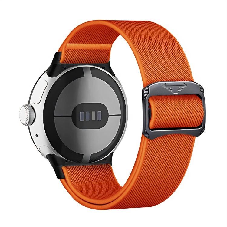 xDfind Elastic Nylon Watch Band, For Google Pixel Watch 4 / 3 45mm, For Google Pixel Watch 4 / 3 / 2 / 1 41mm