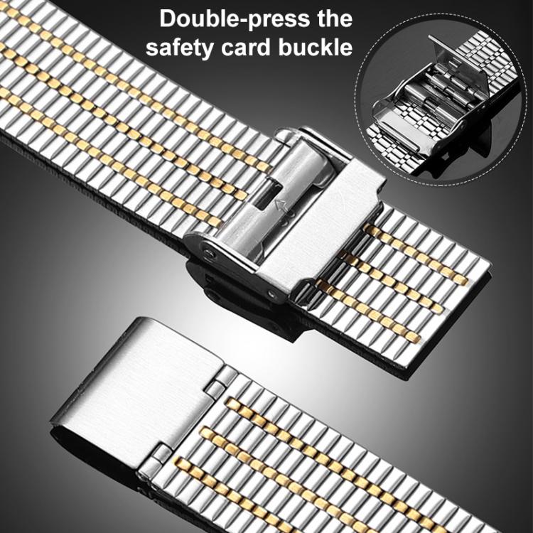 xDfind Seven Beads Buckle Stainless Steel Watch Band, For Google Pixel Watch 5 / 4 / 3 / 2 / 1 41mm, For Google Pixel Watch 5 / 4 / 3 45mm