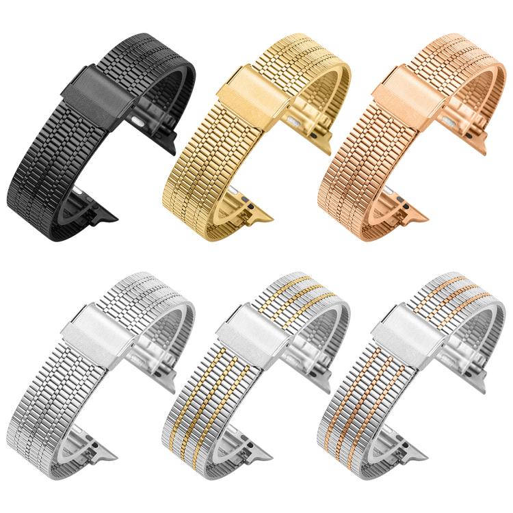 xDfind Seven Beads Buckle Stainless Steel Watch Band, For Apple Watch 42 / 44 / 45 / 46 / 49mm, For Apple Watch 38 / 40 / 41 / S10 42mm