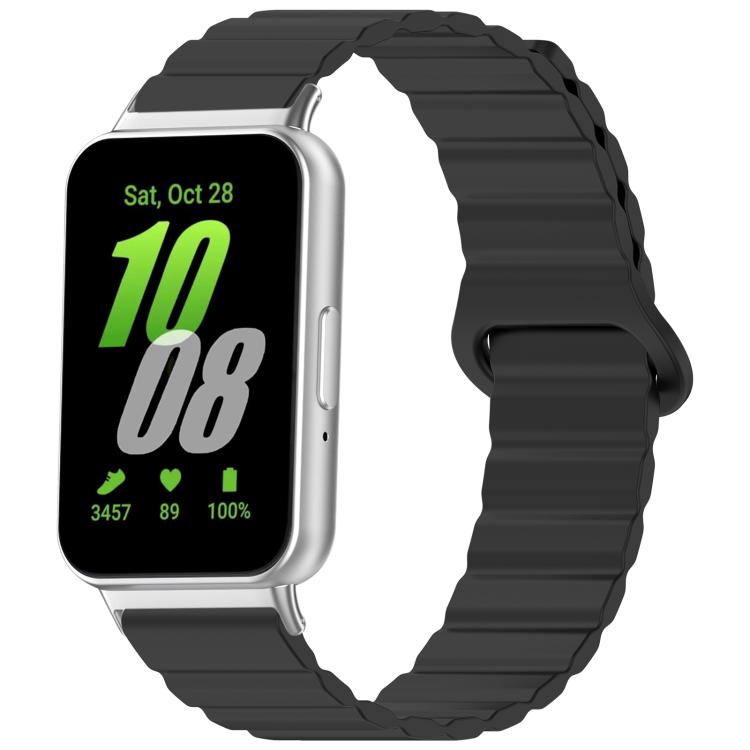 xDfind Loop Magnetic Glossy Silicone Watch Band, 18mm, 20mm, 22mm