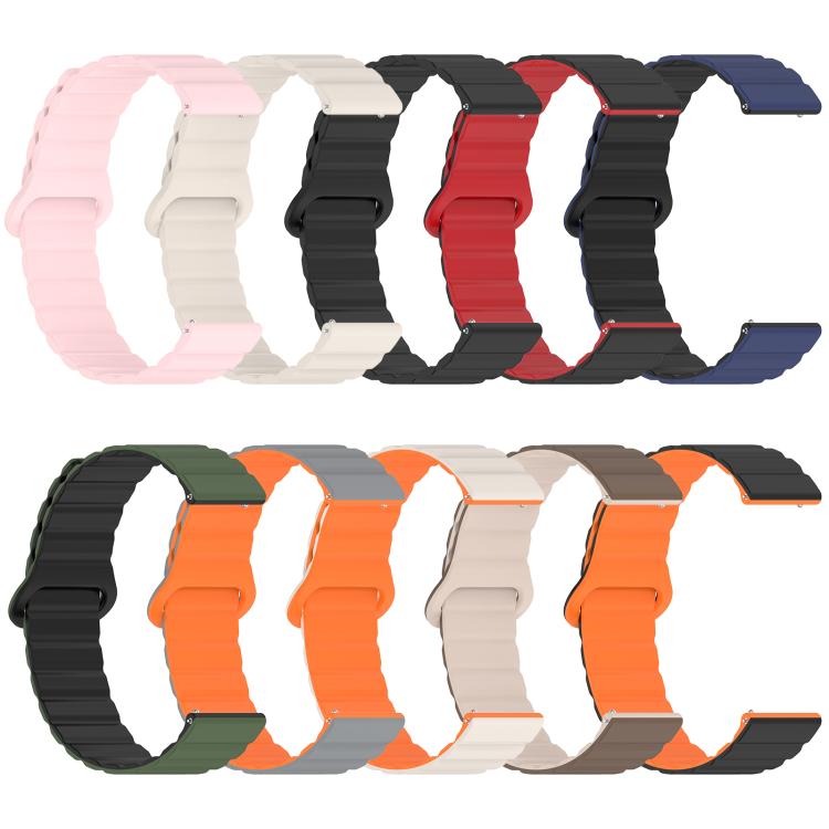 xDfind Loop Magnetic Glossy Silicone Watch Band, For Fitbit Charge 6 / 5, For Fitbit Versa 4 / 3 / Sense2 / 1, For Fitbit Charge 4 / 3