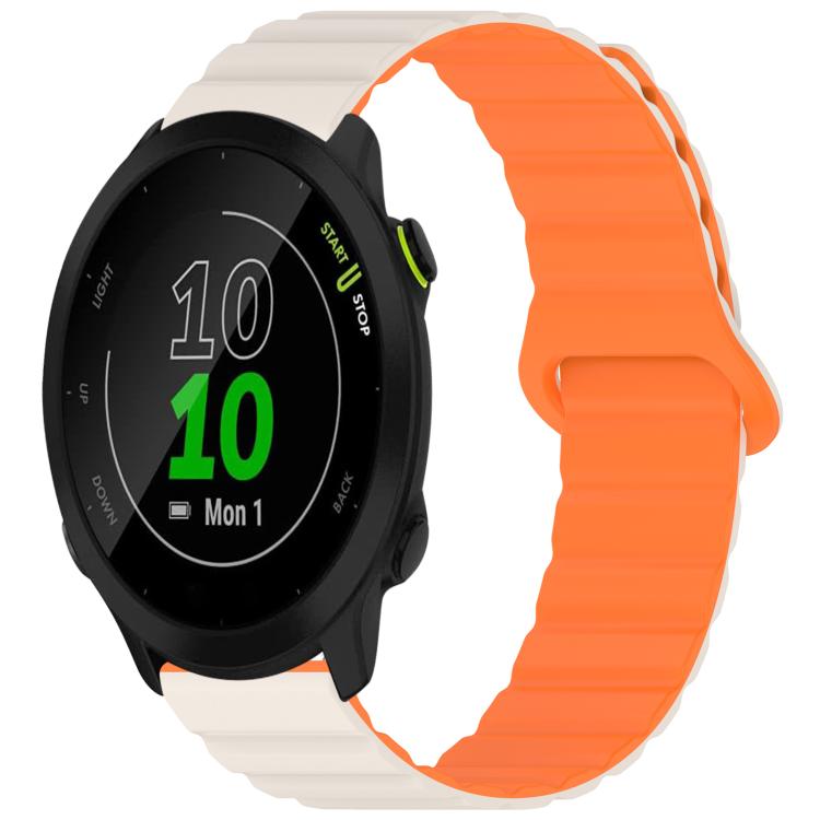 xDfind Loop Magnetic Glossy Silicone Watch Band, For Garmin Fenix 8/7X/6X/5X 26mm, For Garmin Forerunner 45 / 45S / Swim 2